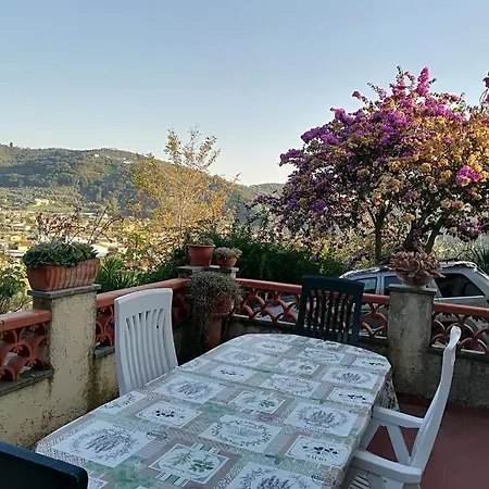Nyaraló Casa Con Vista E Piscina Nelle Colline Della Versilia Stiava